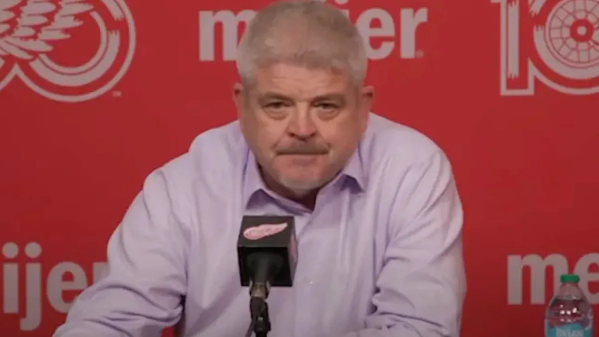 Red Wings' Todd McLellan's latest statement could come with concern from fans