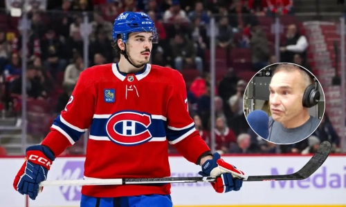 Photo of Arber Xhekaj and Gilbert Delorme