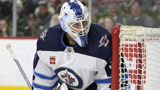 Former Jets goaltender Laurent Brossoit