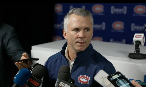 Photo of Martin St-Louis and Winnipeg Jets Logo