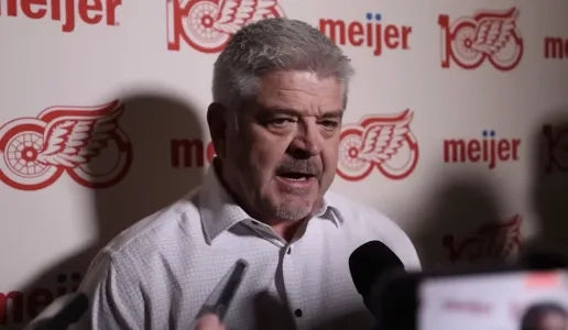Todd McLellan Red Wings head coach Todd McLellan Red Wings head coach