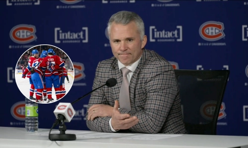 Canadiens coach Martin St-Louis