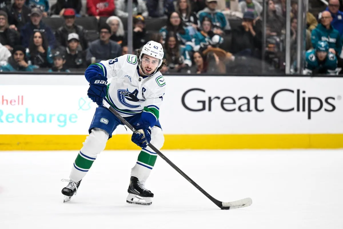 Vancouver Canucks captain Quinn Hughes linked to another Original Six franchise