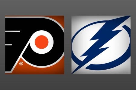 The Philadelphia Flyers and Tampa Bay Lightning. The Philadelphia Flyers and Tampa Bay Lightning.