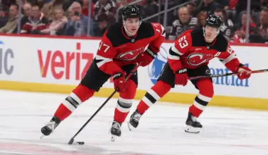 New Jersey Devils defenseman Simon Nemec responds after being named in Quinn Hughes trade rumours