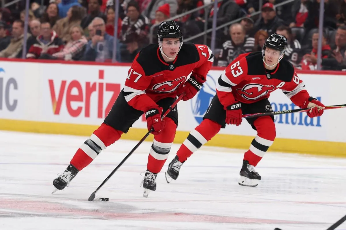 New Jersey Devils defenseman Simon Nemec responds after being named in Quinn Hughes trade rumours