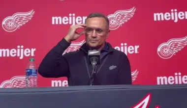 Red Wings' Steve Yzerman comments on the organization's current mindset regarding playoffs