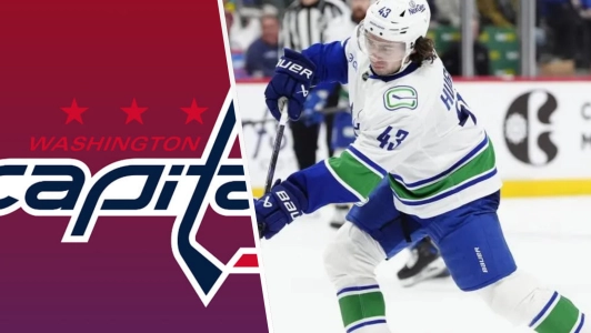 Former Vancouver Canucks captain Quinn Hughes.