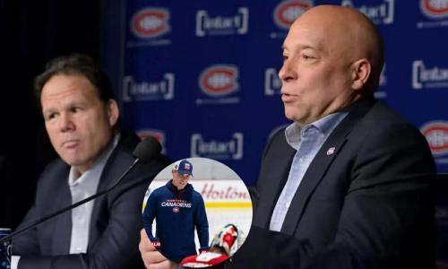 Photo of Kent Hughes and Jeff Gorton