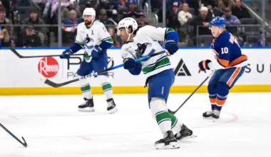 Original Six franchise has reportedly circled back on Vancouver Canucks' Kiefer Sherwood