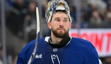 Berube reveals life-changing news for Maple Leafs goaltender Anthony Stolarz