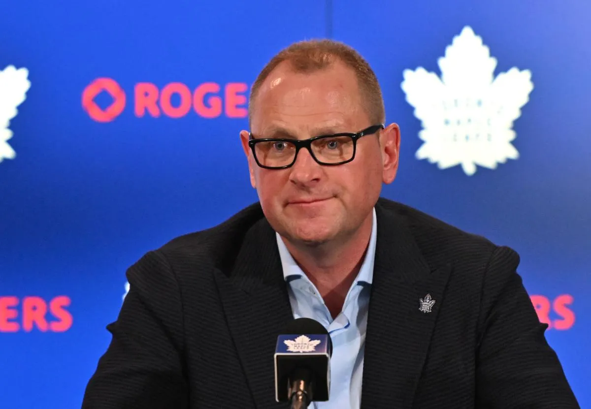 Clip of Brad Treliving's reaction to Leafs' latest loss going viral
