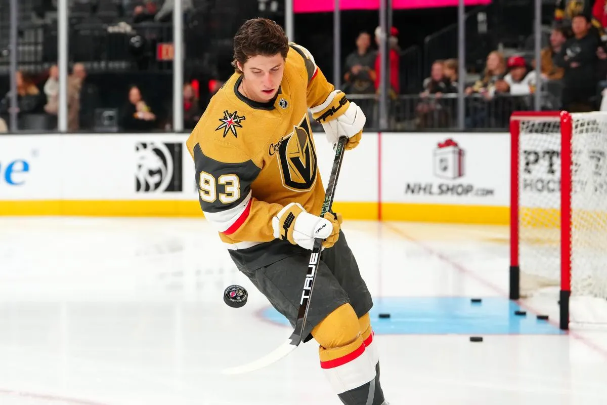 Golden Knights resort to desperate measures to try to unlock Mitch Marner's star potential