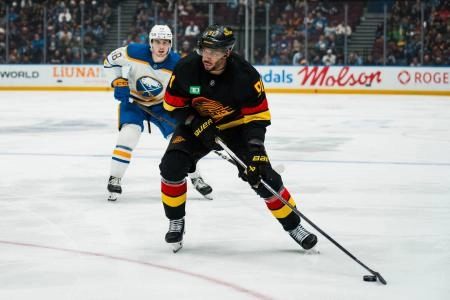 Vancouver Canucks forward Evander Kane.