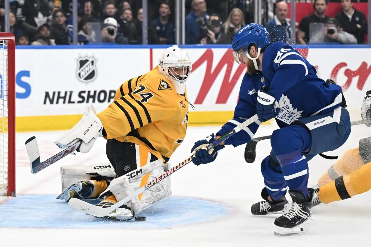William Nylander's muted reaction said more than the goal itself