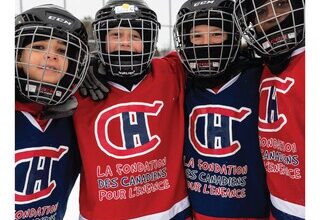 CCM Hockey Announces Multi-Year Partnership with the Montreal Canadiens Children's Foundation and the Montreal Canadiens' organization