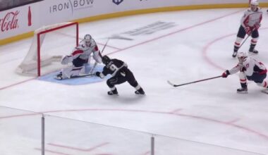 Beauvillier's tiebreaking goal sends Capitals past Kings 3-1, into 1st place with 5th straight win