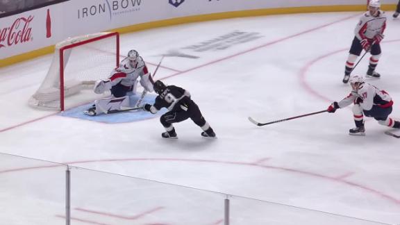 Beauvillier's tiebreaking goal sends Capitals past Kings 3-1, into 1st place with 5th straight win