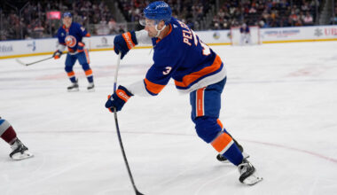 Pelech scores late in 3rd period as Islanders beat Devils 2-1