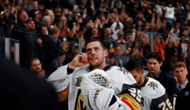 Carter Hart earns shootout win in emotional NHL return, Golden Knights edge Blackhawks 4-3 last night