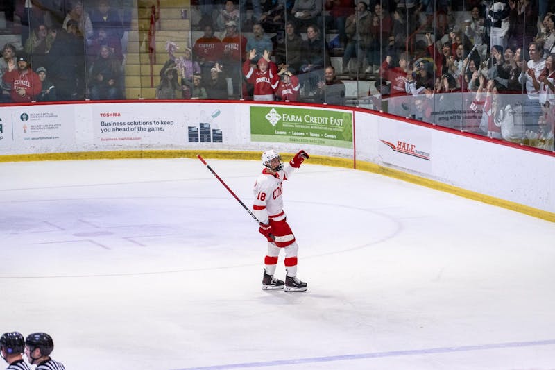 Raised in Locker Rooms and Broadcast Booths, Gio DiGiulian ’29 is Forging His Own Path in College Hockey