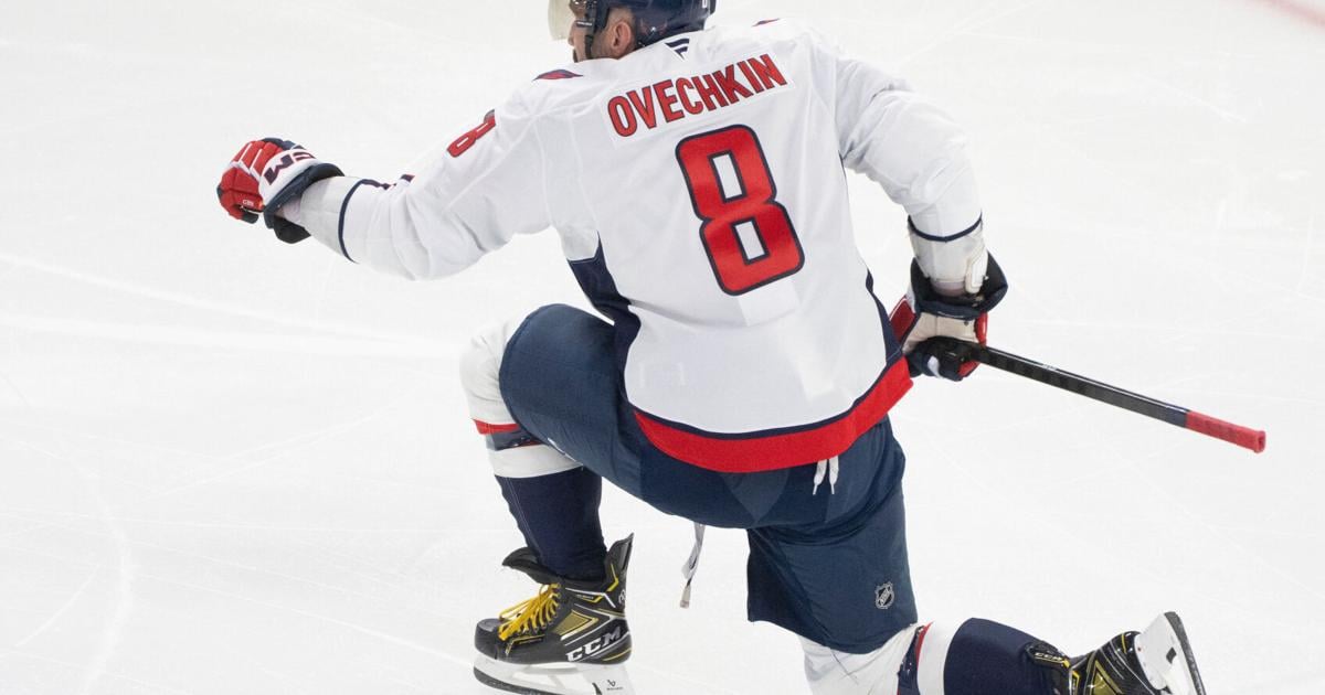 Ovechkin scores twice as Capitals crush Sharks 7-1 for sixth straight win | National