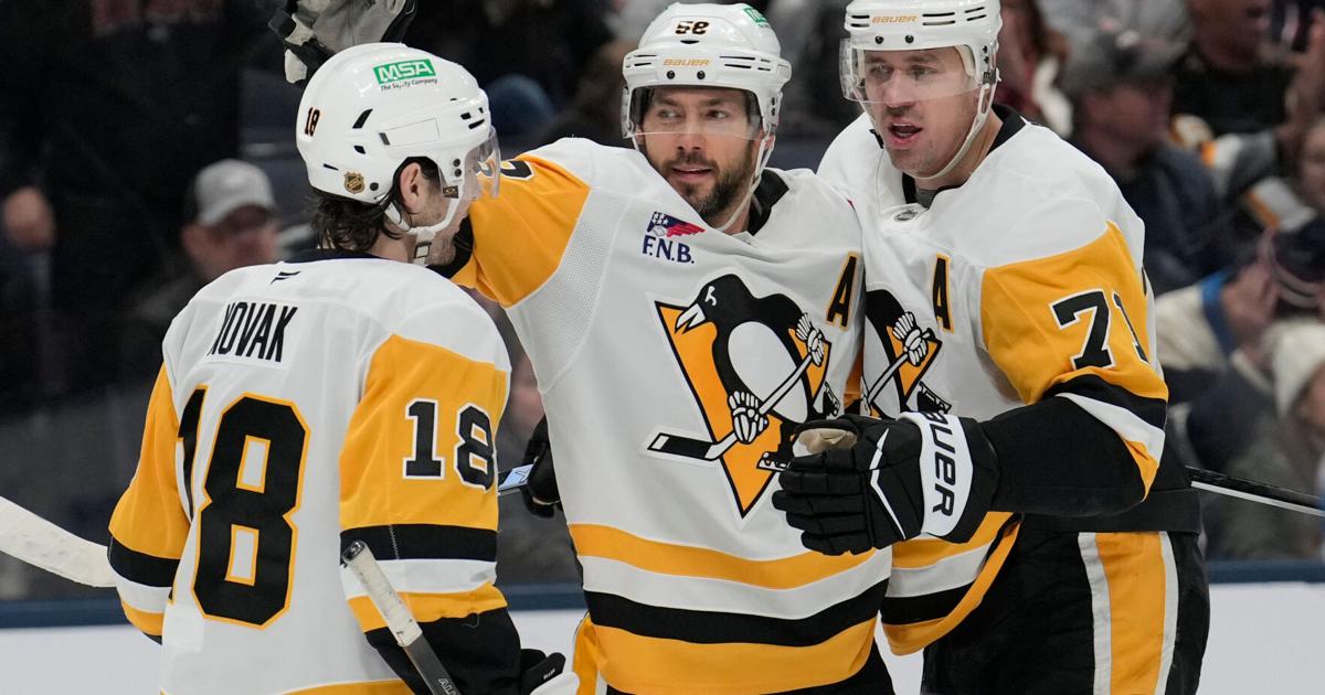 Penguins visit the Stars following Malkin's 2-goal performance | Sports