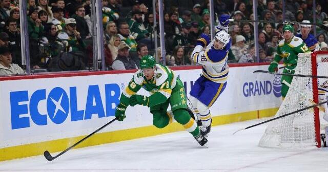 Sabres snap Wild's 7-game winning streak on Ostlund's shootout goal | News