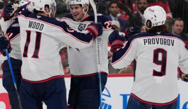 Monahan and Coyle lead Blue Jackets past Devils 5-3 to stop 4-game skid | Sports