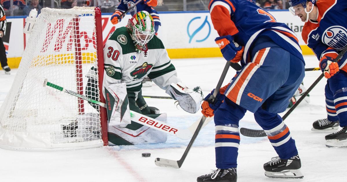 Wallstedt earns 4th shutout of the season as Wild beat Oilers 1-0 | Sports