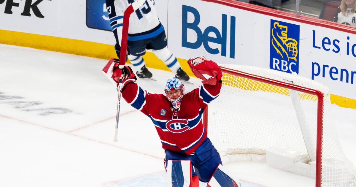 Caufield scores shootout winner, Canadiens beat Jets 3-2 to snap 2-game skid |