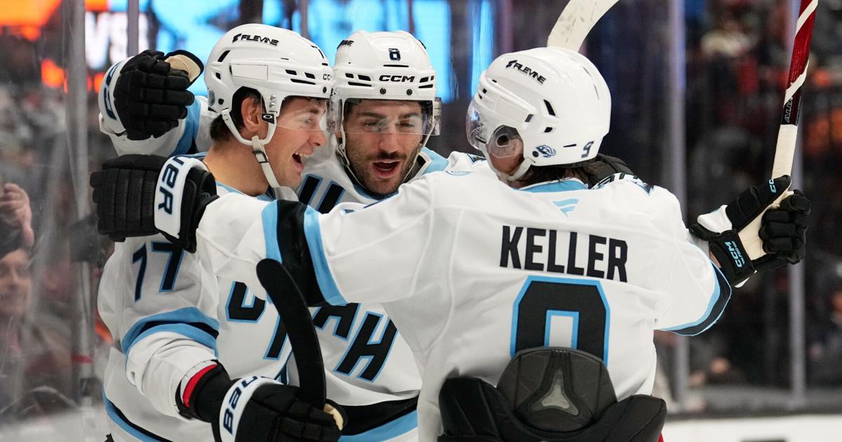 Peterka has 2 goals and 2 assists, Vejmelka gets first shutout of season as Mammoth beat Ducks 7-0 |