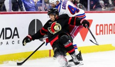 Ottawa Senators lose Shane Pinto to injury in 4-2 loss to New York Rangers | National Sports