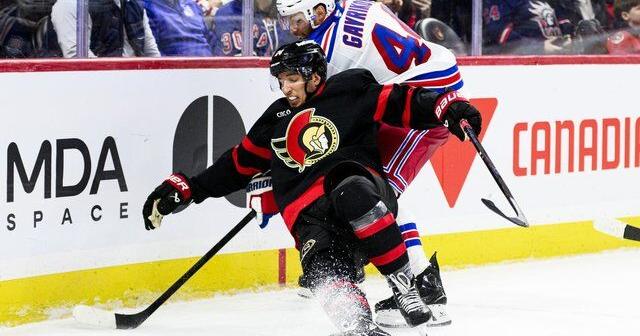 Ottawa Senators lose Shane Pinto to injury in 4-2 loss to New York Rangers | National Sports