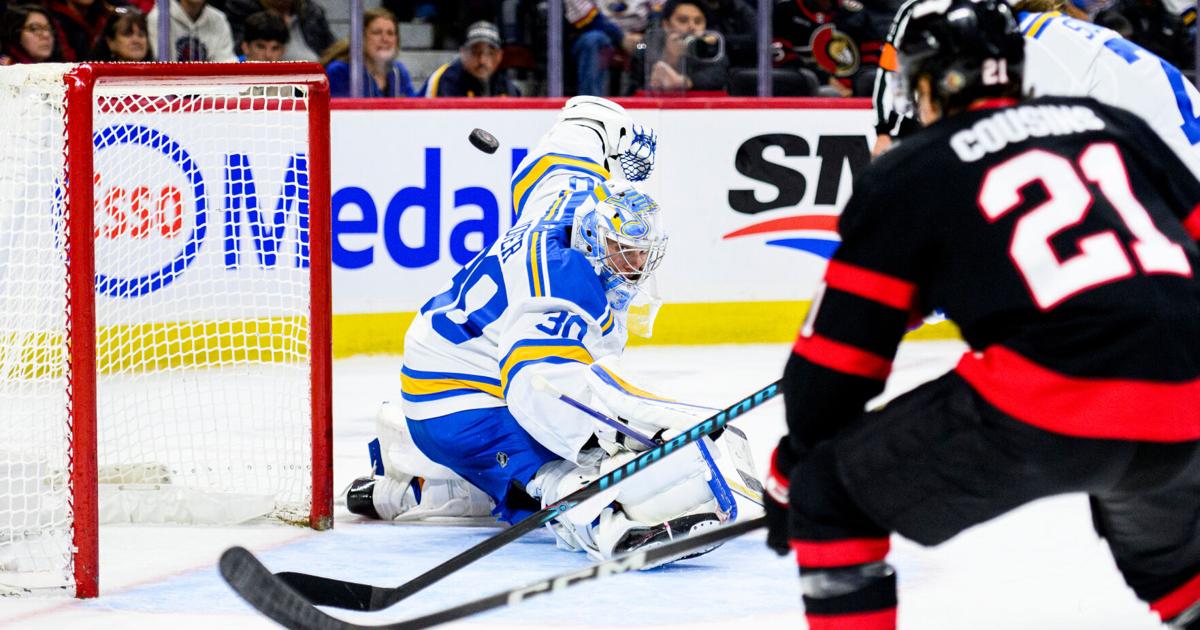 Hofer makes 41 saves, Neighbours scores twice in Blues' 2-1 win over the Senators | National Sports