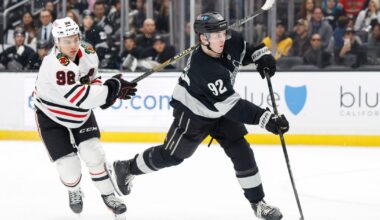 Clarke scores twice, Kuemper makes 23 saves in Kings' 6-0 romp over Blackhawks | National Sports