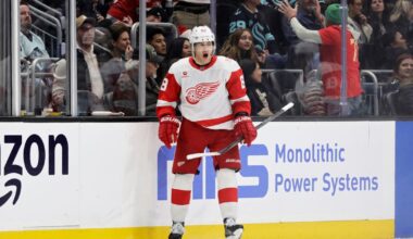 Kane scores late in 3rd period to help Red Wings beat Kraken 4-3 | National Sports
