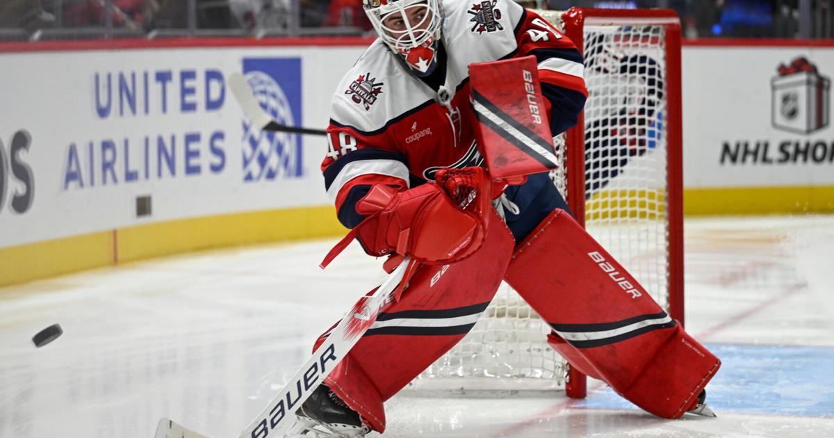Thompson earns his 100th win as Capitals down Blue Jackets 2-0 |