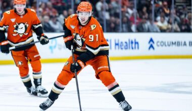 Leo Carlsson, rookie Beckett Sennecke lead first-place Ducks' 7-1 rout of road-weary Blackhawks | National Sports