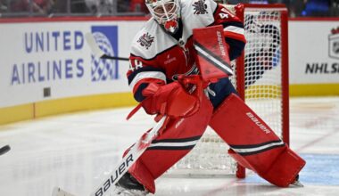 Thompson earns his 100th win as Capitals down Blue Jackets 2-0 | National