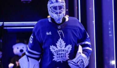 'Trying to enjoy it: Rookie goaltender Dennis Hildeby stepping up for Maple Leafs | National Sports