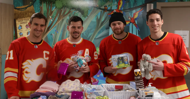 Flames bring Calgary families comfort through hospital cart program | Spare News