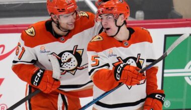 Sennecke's buzzer beater forces OT and Ducks slip by Penguins 4-3