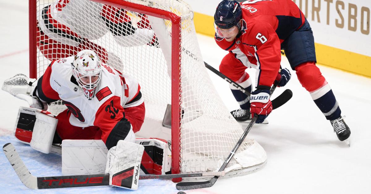 Bussi stops all three in shootout as Hurricanes edge Capitals 3-2 to pull even atop East | Pro National Sports