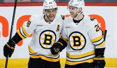 Pastrnak nets 4 points as the Bruins beat the Jets 6-3 | Pro National Sports