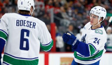 Zeev Buium scores in his Canucks debut as Vancouver beats the Devils 2-1 | National