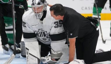 LA Kings put G Darcy Kuemper on injured reserve after head hit from Stars' Rantanen | Olympics