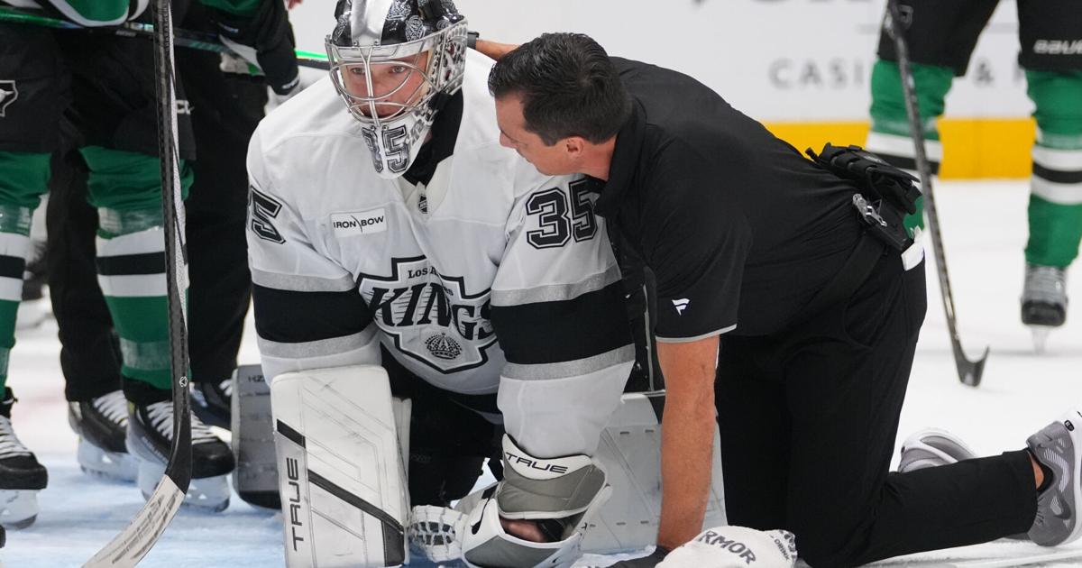 LA Kings put G Darcy Kuemper on injured reserve after head hit from Stars' Rantanen | Olympics