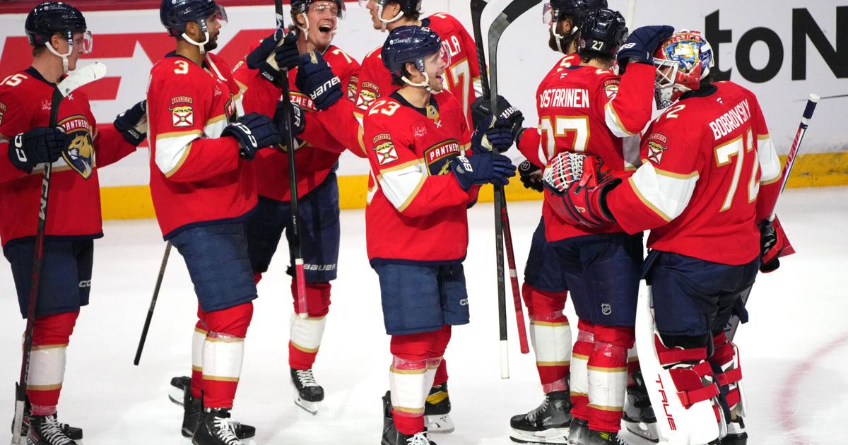 Panthers, down 3-0 in the third, stun Hurricanes and win in shootout, 4-3 |