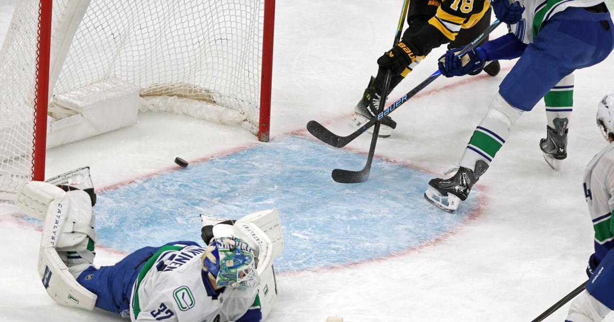 Liam Ohgren gets only score in 7th round of shootout and Canucks rally past Bruins 5-4 |